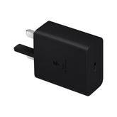 Samsung Galaxy Official 45W Travel Adapter, Super-Fast Charging (UK Plug with USB Type-C Cable), Black