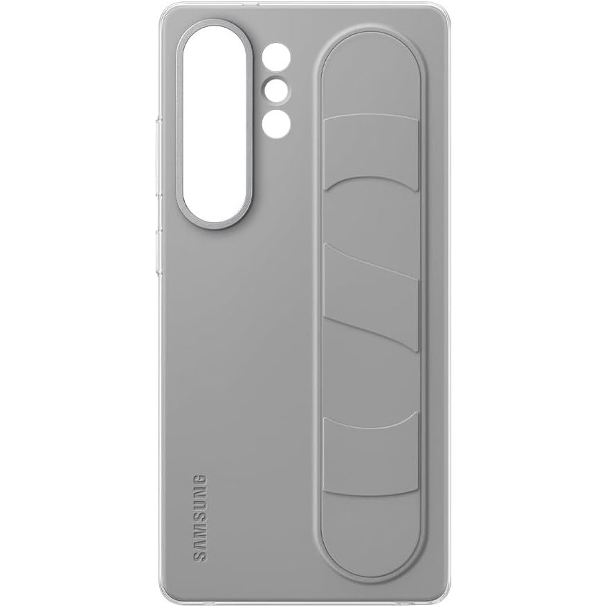 Samsung Galaxy S25 Ultra Genuine Standing Grip Phone Case, Gray