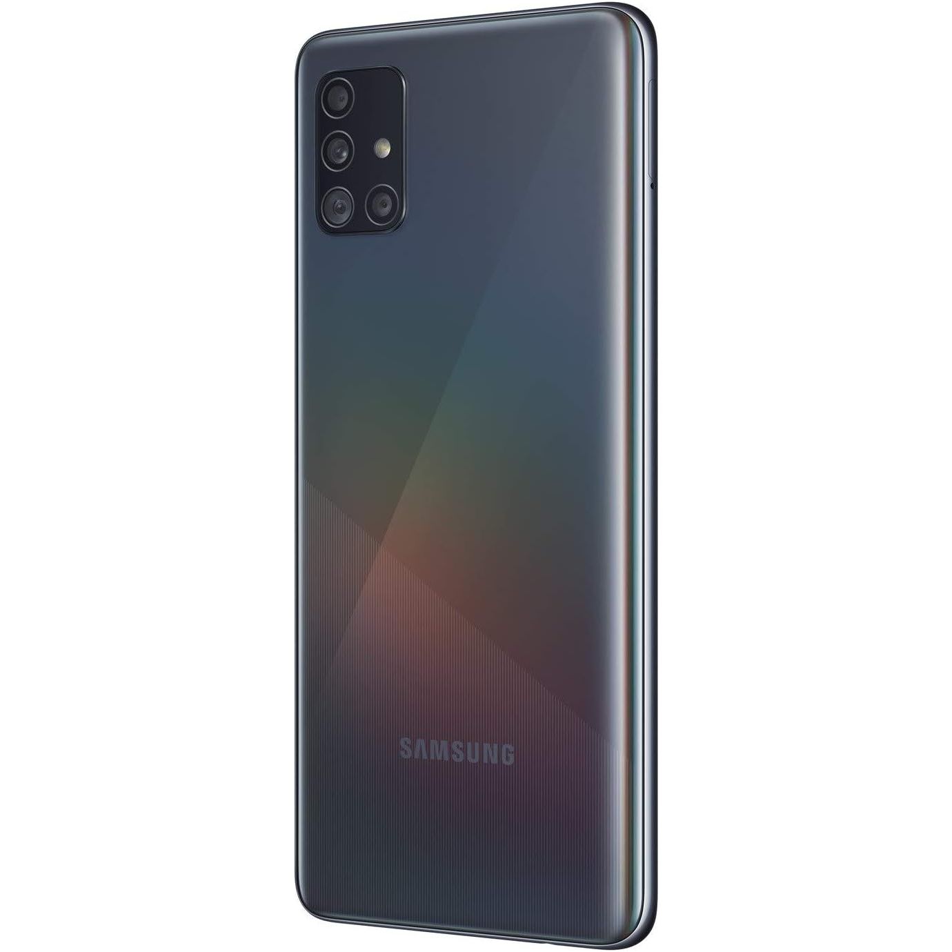 Samsung Galaxy A51 Mobile Phone; Sim Free Smartphone - Prism Crush Black, (UK Version)