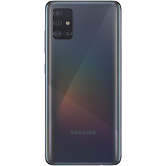 Samsung Galaxy A51 Mobile Phone; Sim Free Smartphone - Prism Crush Black, (UK Version)