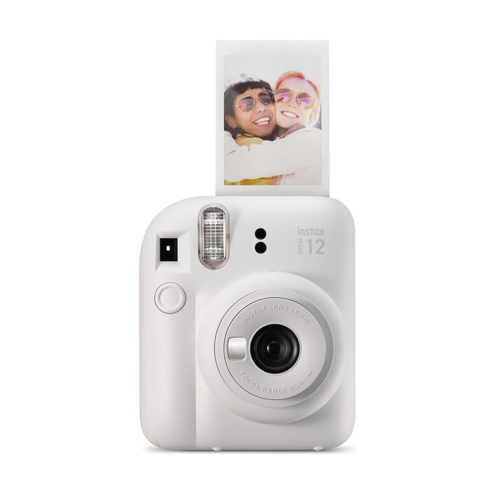 Fujifilm Instax Mini 12 Instant Camera, Clay White