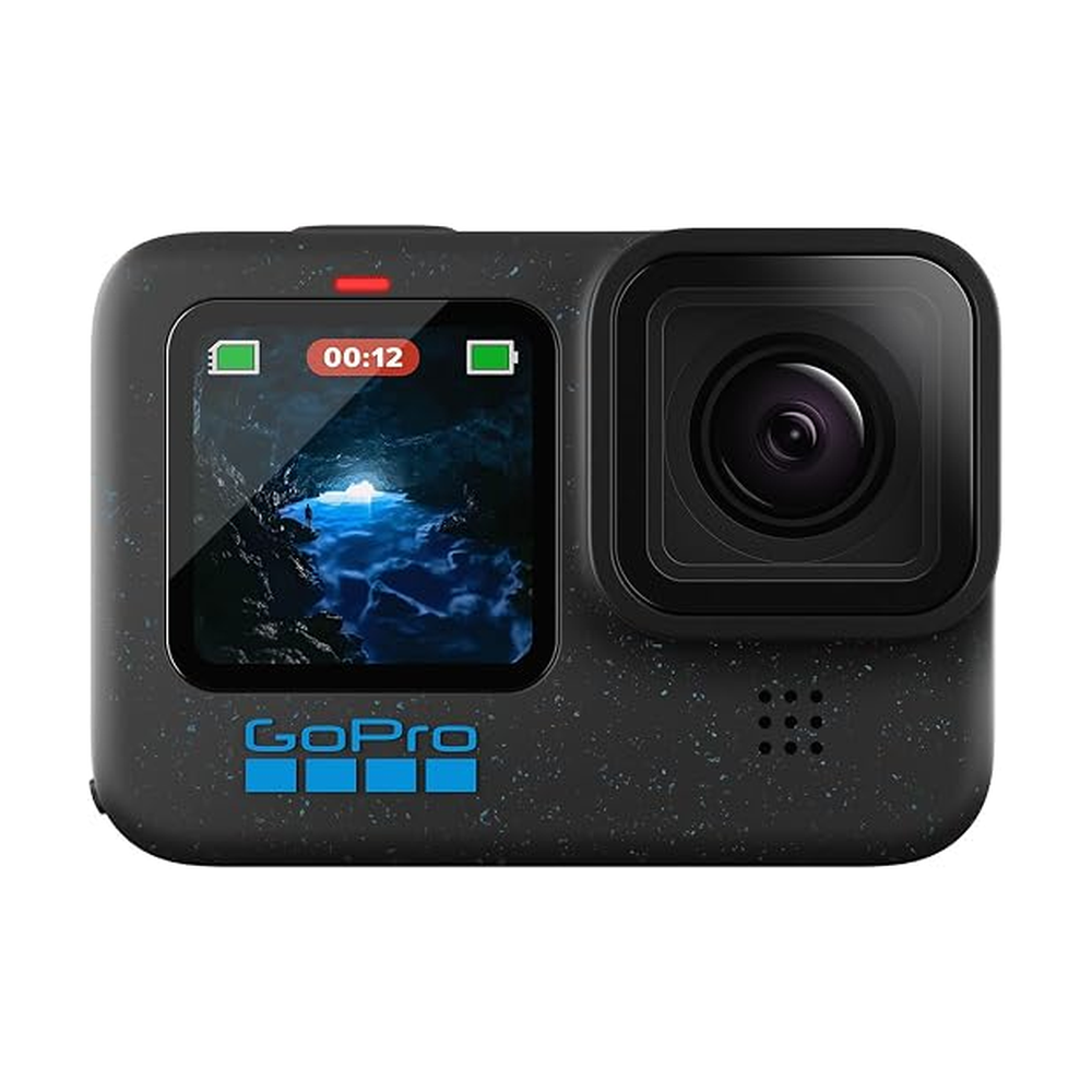 GoPro HERO12 Black — Waterproof Action Camera, 5.3K60 Video