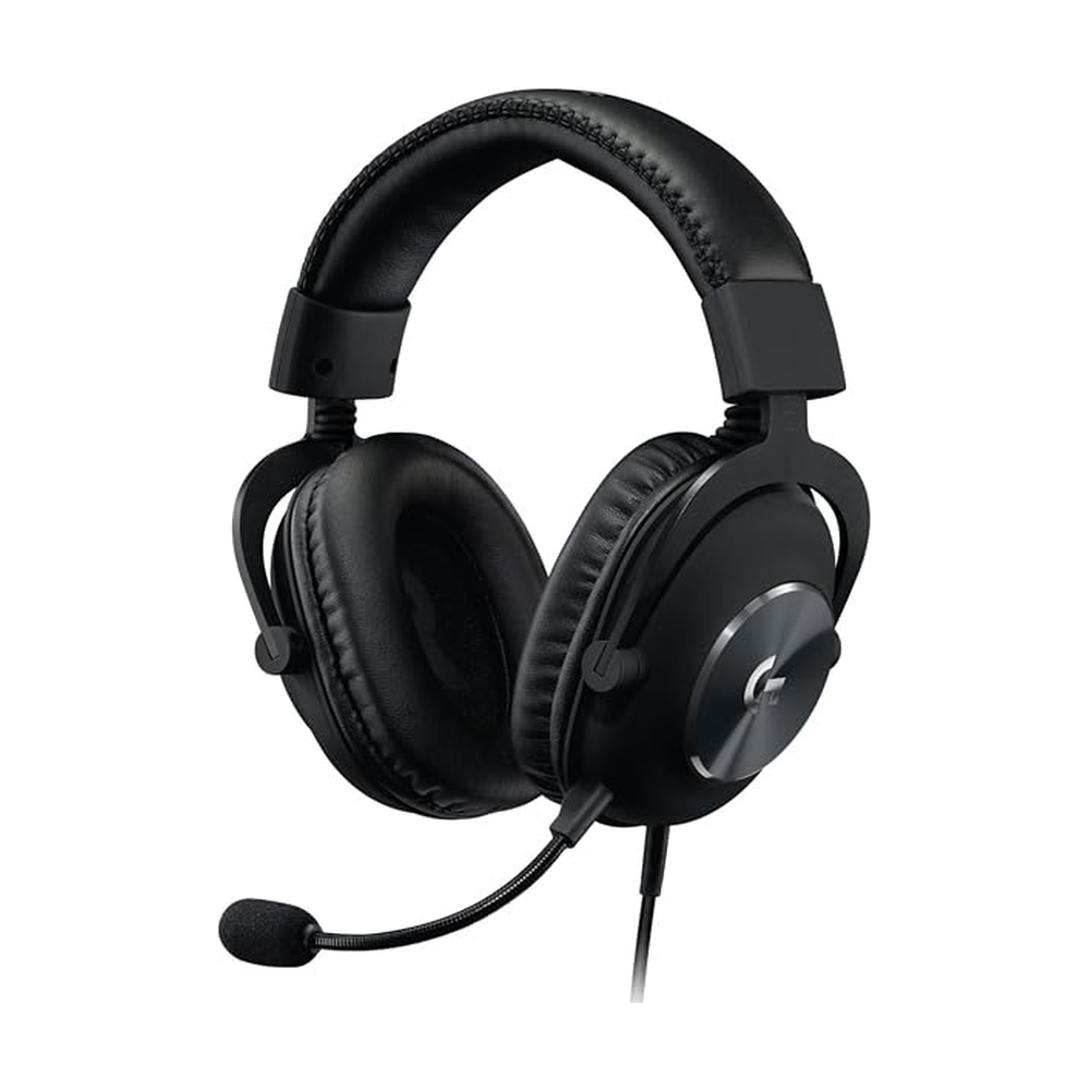 Logitech G Pro X SE Wired Gaming Headset with Microphone: Detachable Mic, DTS Headphone:X 7.1, Memory Foam Ear Pads, 50 mm Drivers, USB DAC, for PC, Xbox, PS5 - Black