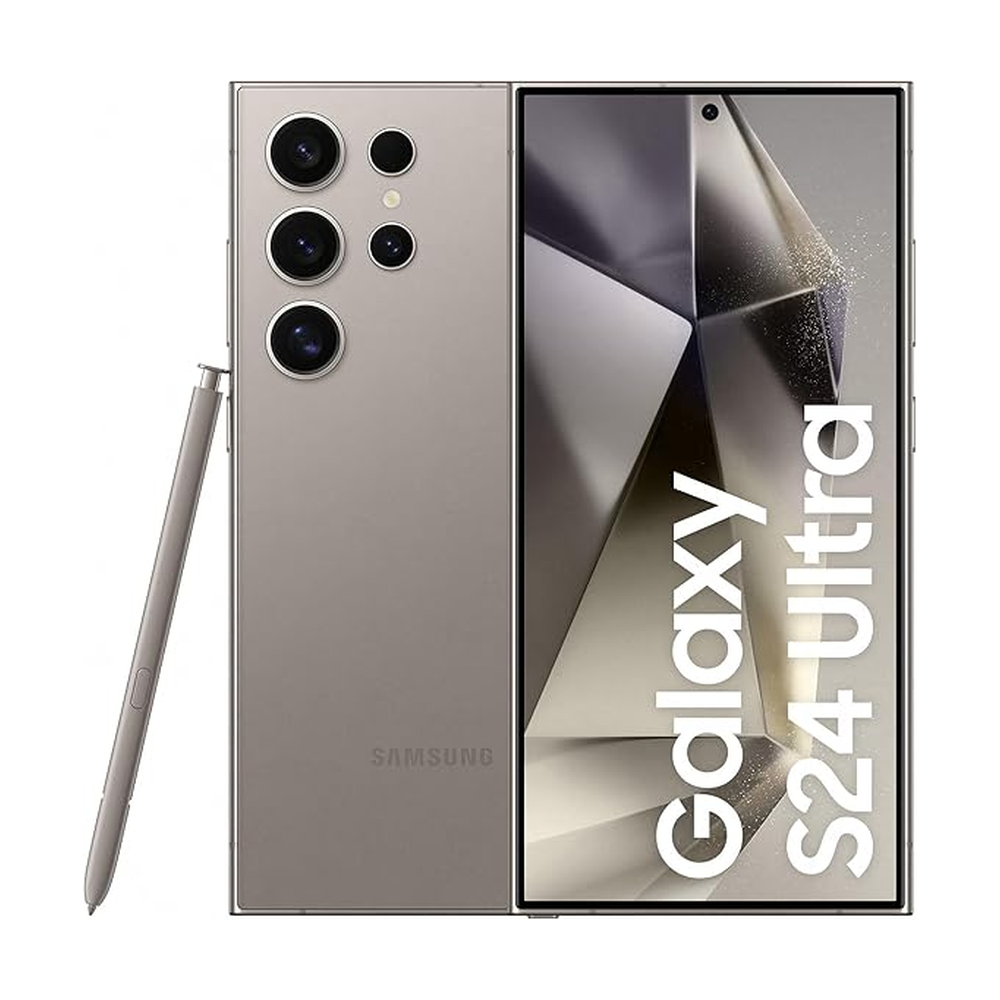 Samsung Galaxy S24 Ultra 256GB, Titanium Gray, 12GB RAM — 200MP Camera (International Version)
